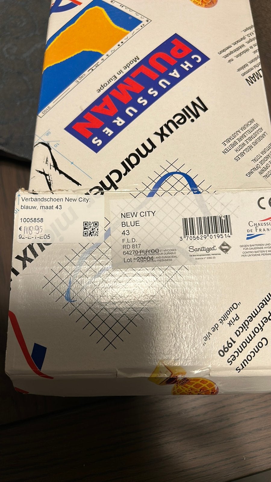 Pullman sloffen, Ophalen, Blauw, Zo goed als nieuw, Pantoffels of Sloffen