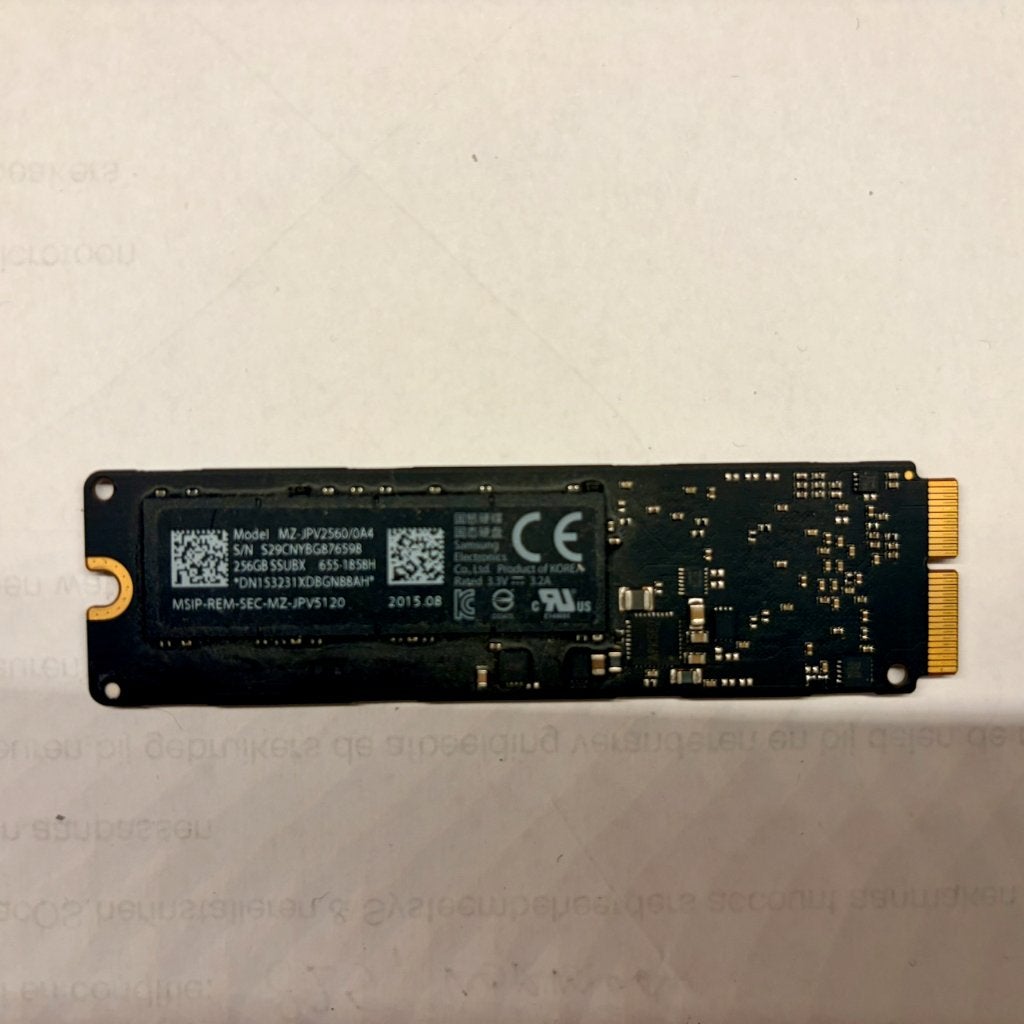 Samsung MZ-JPV2560/0A4 256GB SSD, Computers en Software, Intern, Gebruikt, 256GB, Server