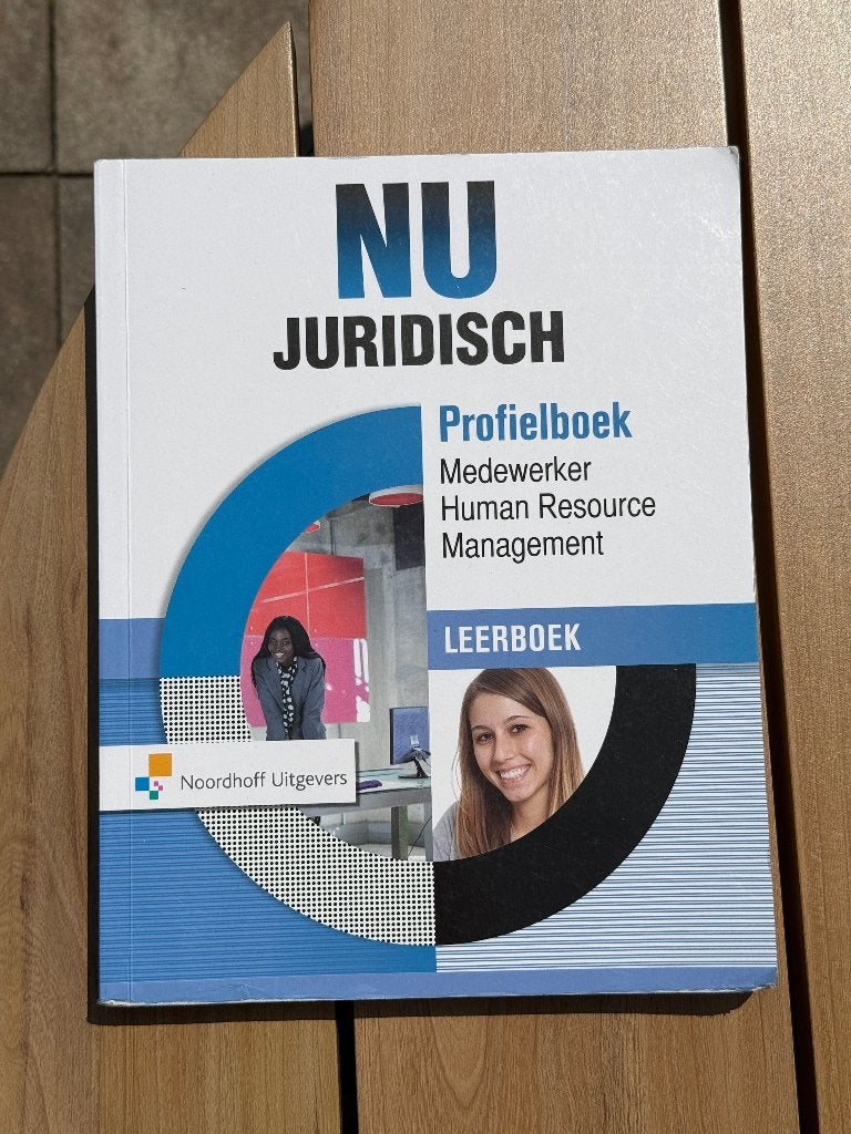 Nu Juridisch (ISBN: 9789001861650 & 9789001861643), MBO, Noordhoff Uitgevers, Alpha, Ophalen
