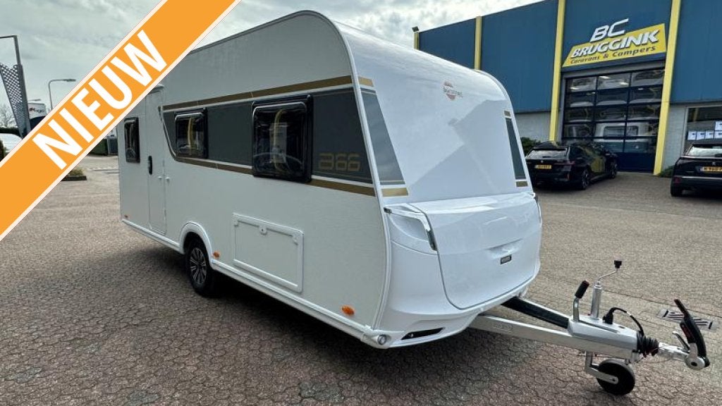 Bürstner B66 490 TL ENKELE BEDDEN - 1.700 KG, Caravans en Kamperen, Caravans, Standaardzit, Schokbreker, Bedrijf, Bürstner