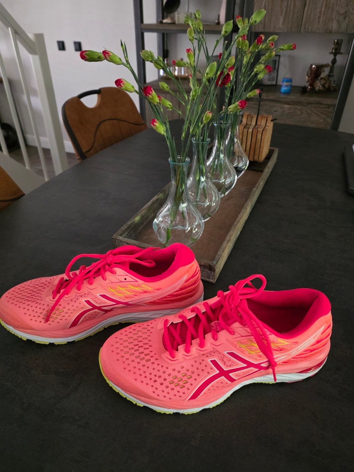 Asics hardloop schoenen, Hardloopschoenen, Ophalen of Verzenden, Zo goed als nieuw, Hardlopen