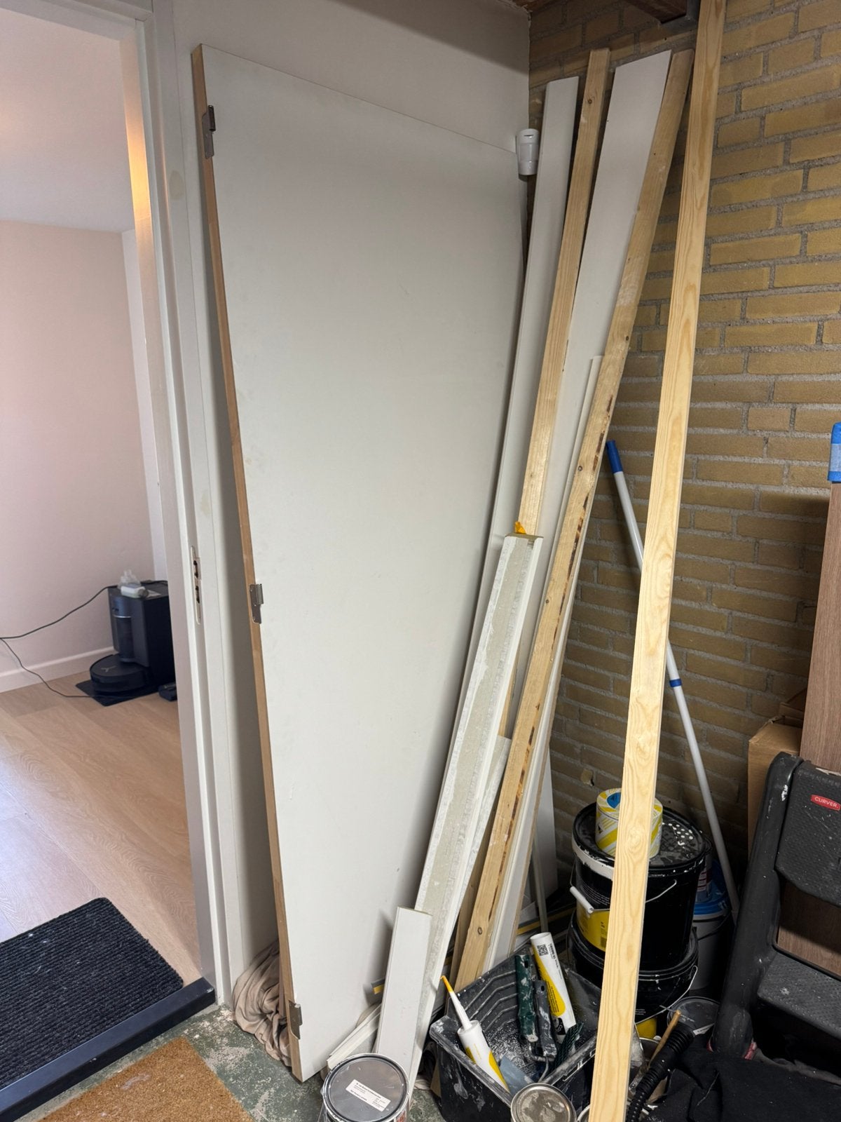 binnendeur nieuwbouw stomp, Ophalen, Zo goed als nieuw, Binnendeur, 215 cm of meer