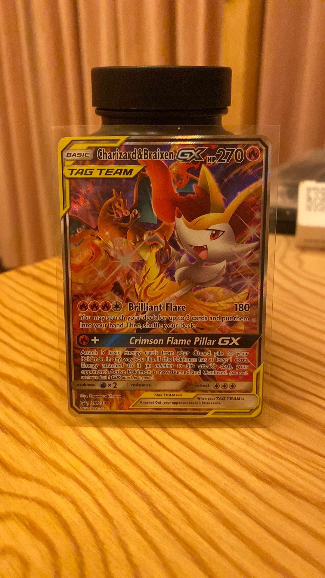 Charizard and Braixen TAG TEAM, Ophalen of Verzenden, Zo goed als nieuw