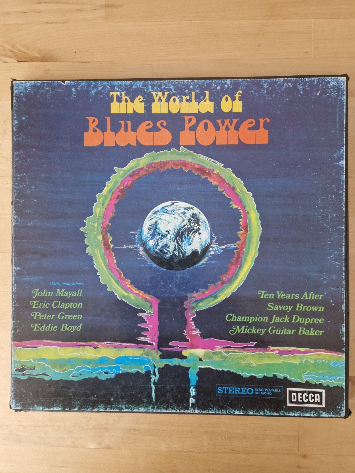 The World Of Blues Power - Zeldzame 2LP Boxset, Boxset, Blues Rock, Ophalen of Verzenden, 12 inch