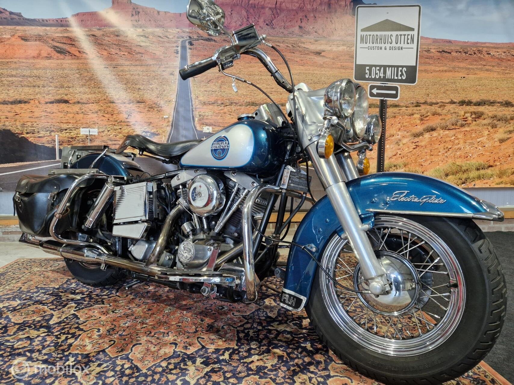 COLLECTORS ITEM Harley Davidson Shovel Police FLH1340 FL1340, Motoren, Motoren | Harley-Davidson, Wisconsin, 1340 cc, Bedrijf