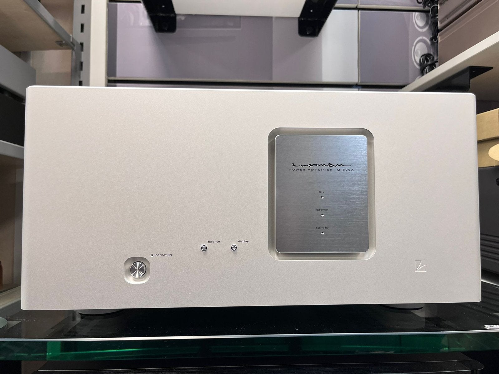 Luxman C-800f & M-800A: Topklasse voor- en eindversterker, Overige merken, Gebruikt, ., Ophalen of Verzenden