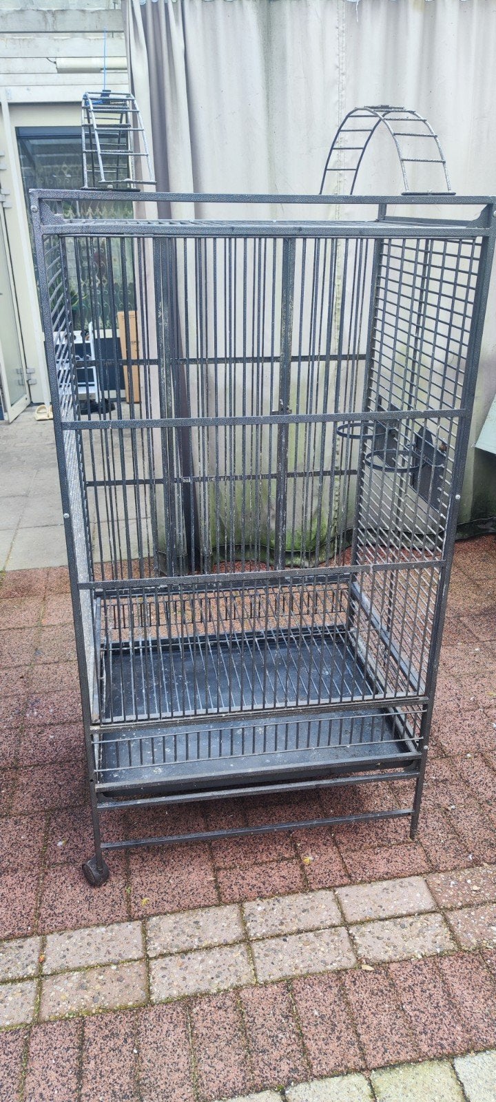 vogelkooi, Ophalen, Gebruikt