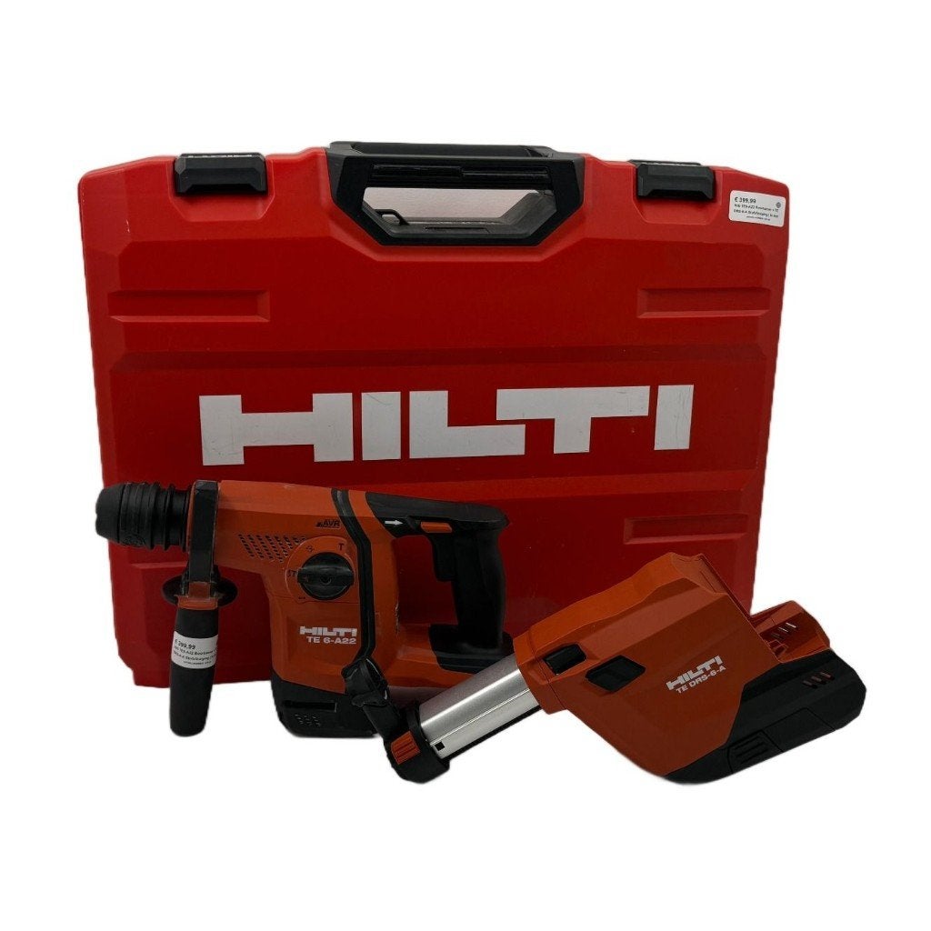 Hilti TE6-A22 Boorhamer + TE DRS-6-A Stofafzuiging | In kist, Boor- en/of Breekhamer, Dordrecht@usedproducts.nl, Toulonselaan 72