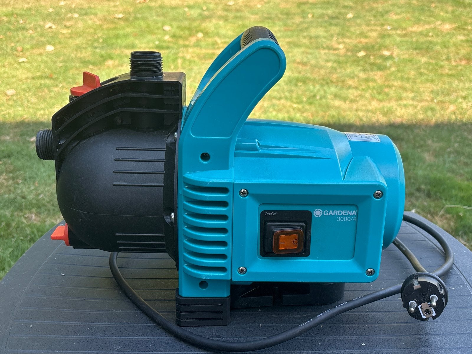 Gardena 3000/4 Tuinpomp - gebruikt, Ophalen of Verzenden, Gebruikt, Elektrisch, Besproeiingspomp