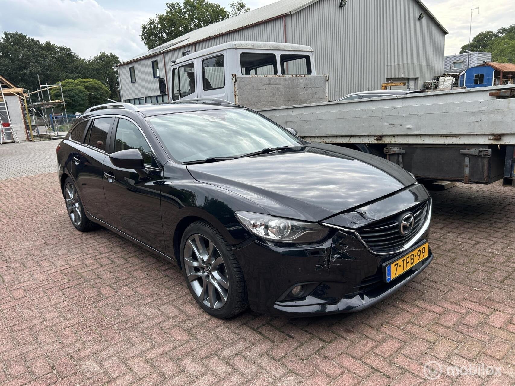 Mazda 6 Sportbreak 2.2D Skylease+ | Clima | Navi |, Auto's, Voorwielaandrijving, Automatische klimaatregeling, Gebruikt, 4 cilinders