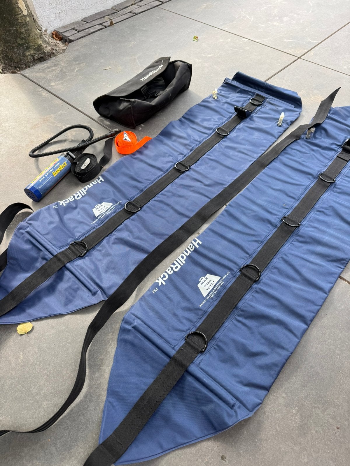 Opblaasbare dakdragers sup board surf kano kajak Handirack
