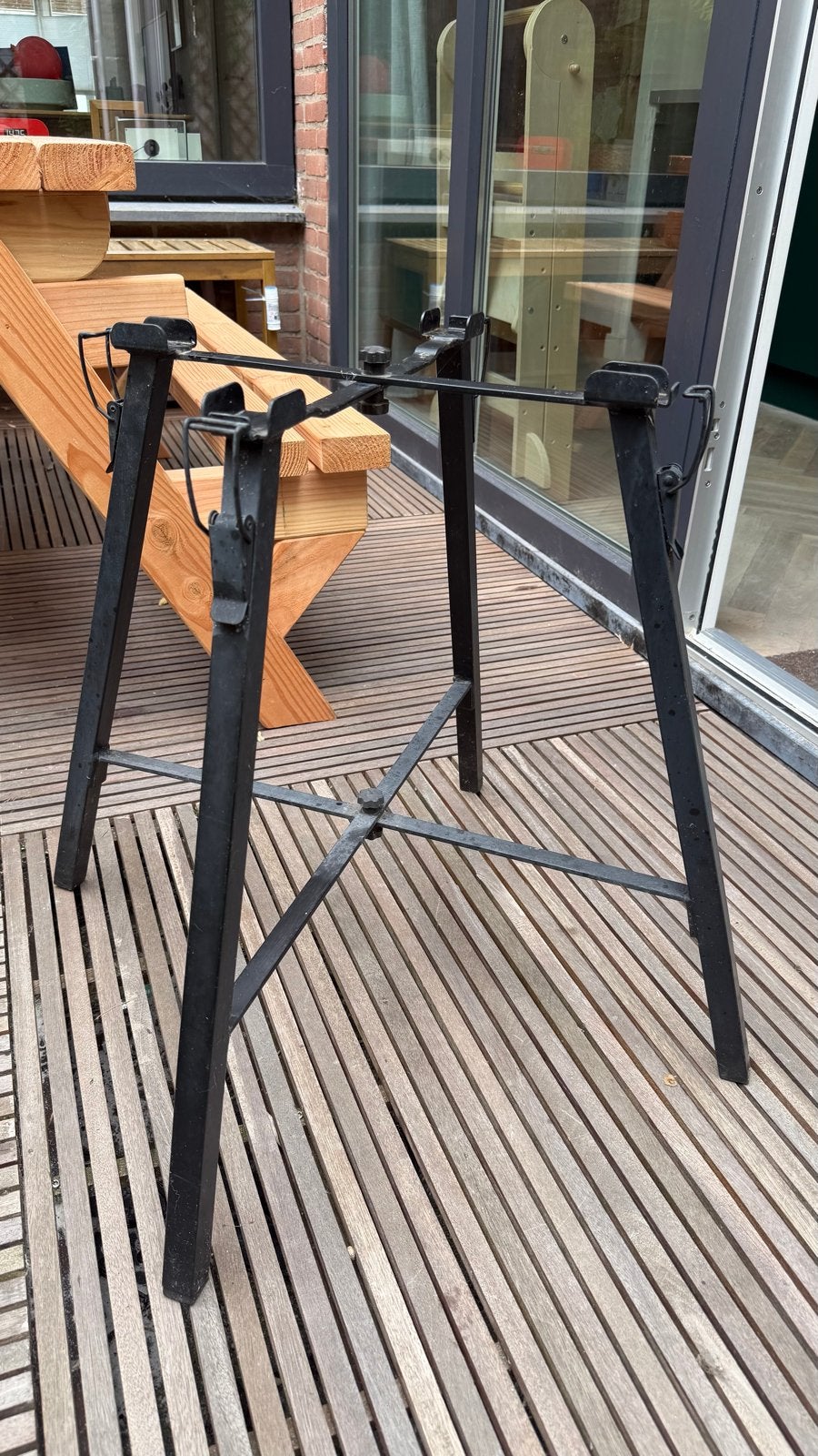 Grill guru compact high level stand, Ophalen of Verzenden, Zo goed als nieuw