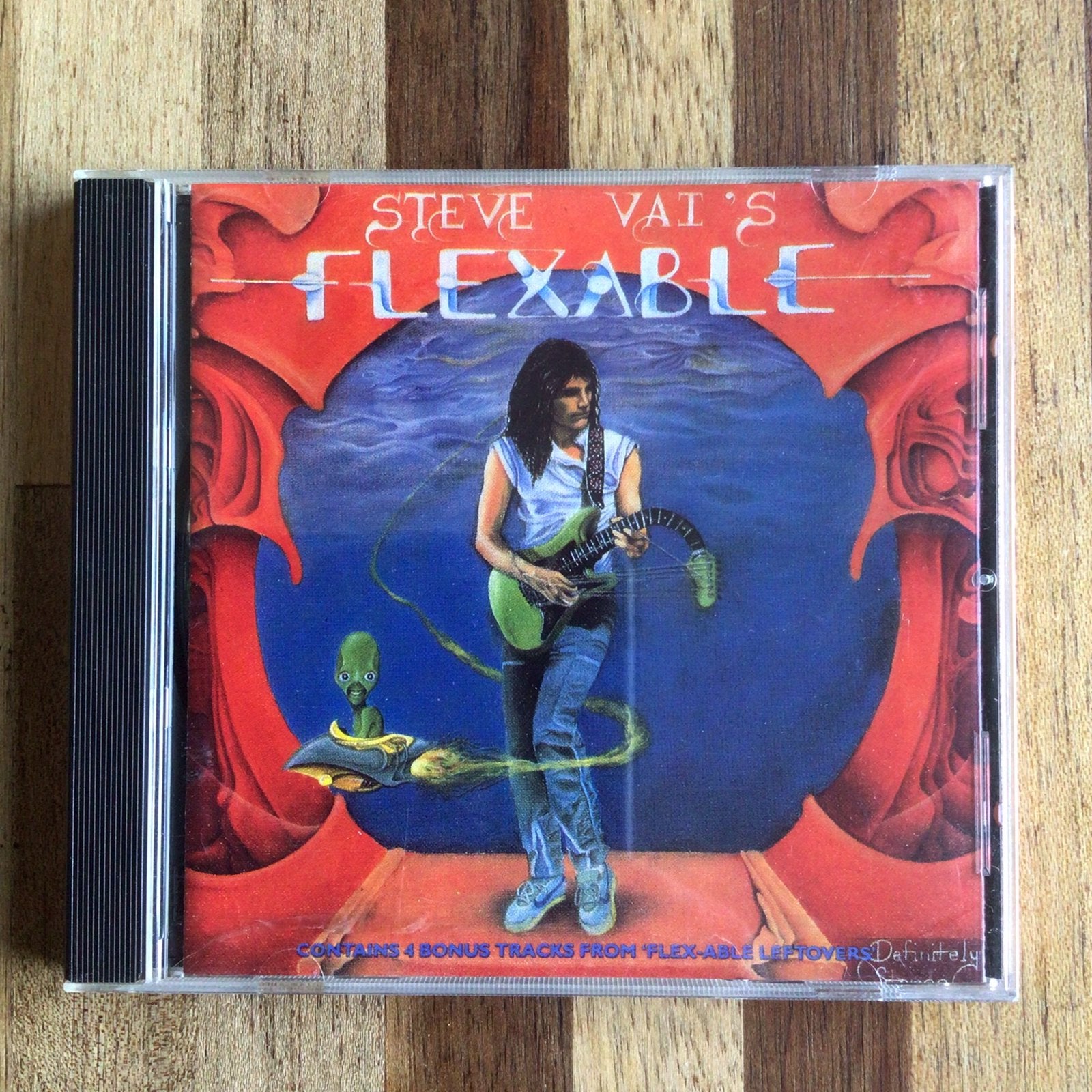 Steve Vai - Flexable + bonus tracks, Ophalen of Verzenden, Zo goed als nieuw