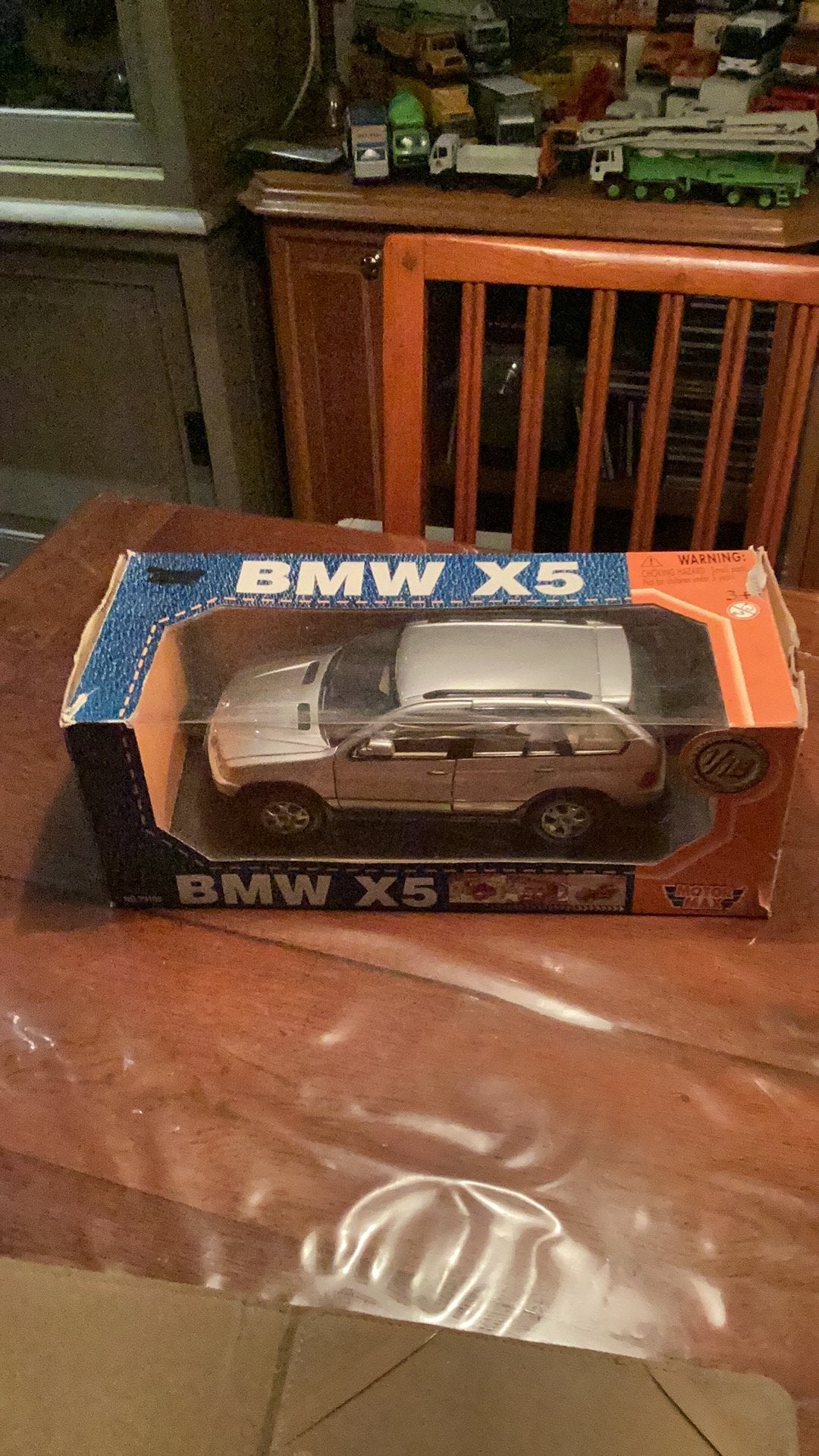 Bmw X5 1:18 motor max., Ophalen of Verzenden, Nieuw, Auto, Overige merken