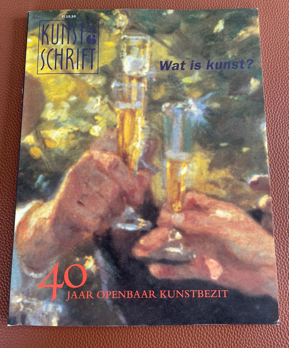 Kunstschrift 1996 6 Wat is kunst?, Ophalen of Verzenden