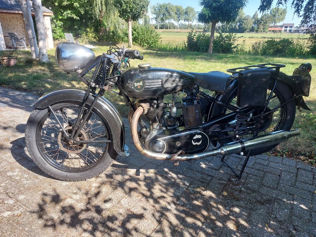 Terrot JSS/HSSR/HSSG 350cc prewar supersport, Motoren, Motoren | Oldtimers, Occasion, Toermotor, Minimaal motorrijbewijs A2, Handgeschakeld