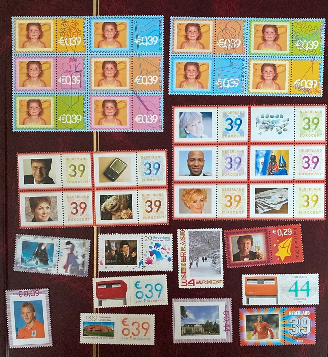 Nederland nominaal 30x persoonlijke postzegel postfris, Postzegels en Munten, Postzegels | Volle albums en Verzamelingen, Ophalen of Verzenden