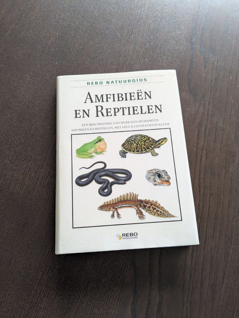 Amfibieën en reptielen - natuurgids, Boeken, Encyclopedieën, Complete serie, Václav Laňka, Ophalen of Verzenden, Zo goed als nieuw
