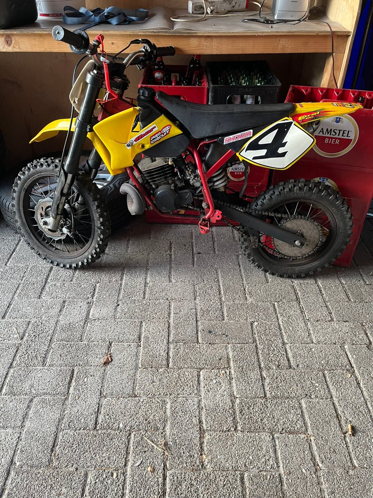 Lem 50 cc crossmotor, Ophalen, Zo goed als nieuw, Overige merken