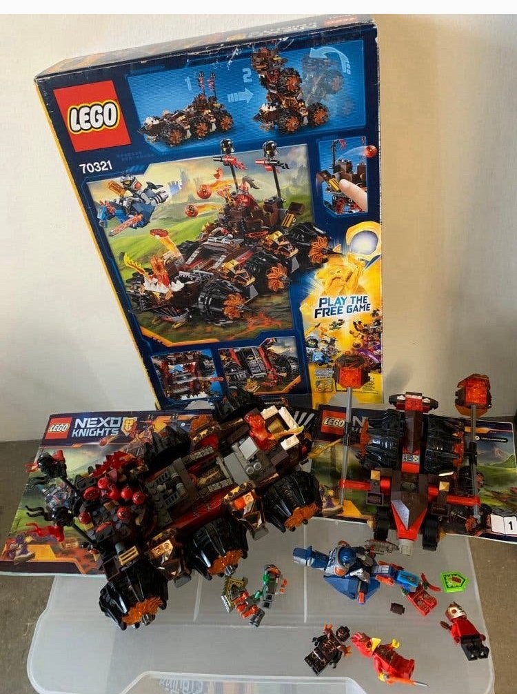Lego 70313/70321 - NEXO KNIGHTS - zgan, Ophalen of Verzenden, Zo goed als nieuw