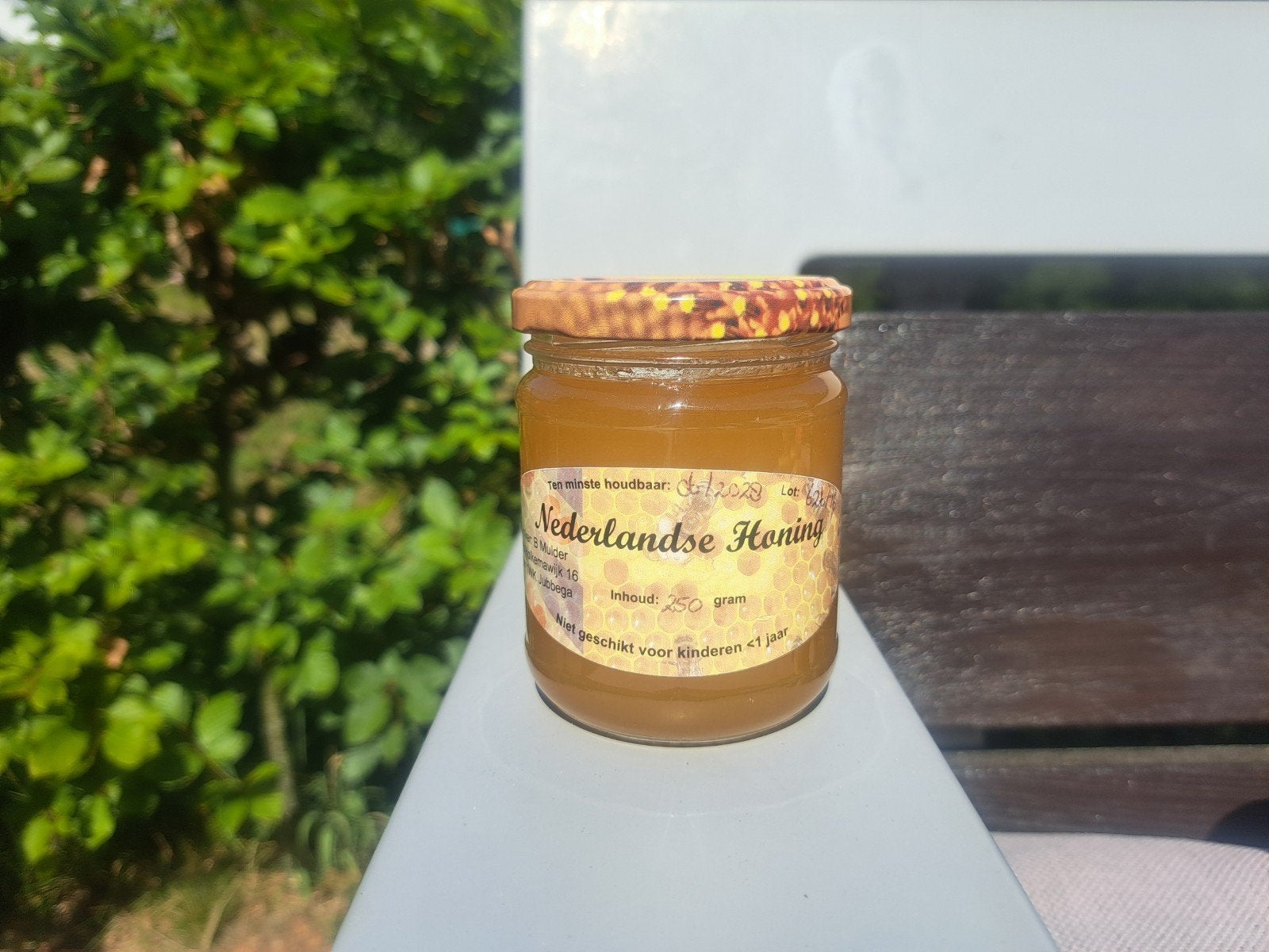 Honing van de imker te koop, € 4,- per potje, 11 potjes €40, Ophalen of Verzenden