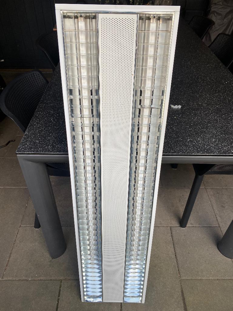 Dubbele TL armatuur t5, Ophalen, Gebruikt, Minder dan 50 watt, Armatuur