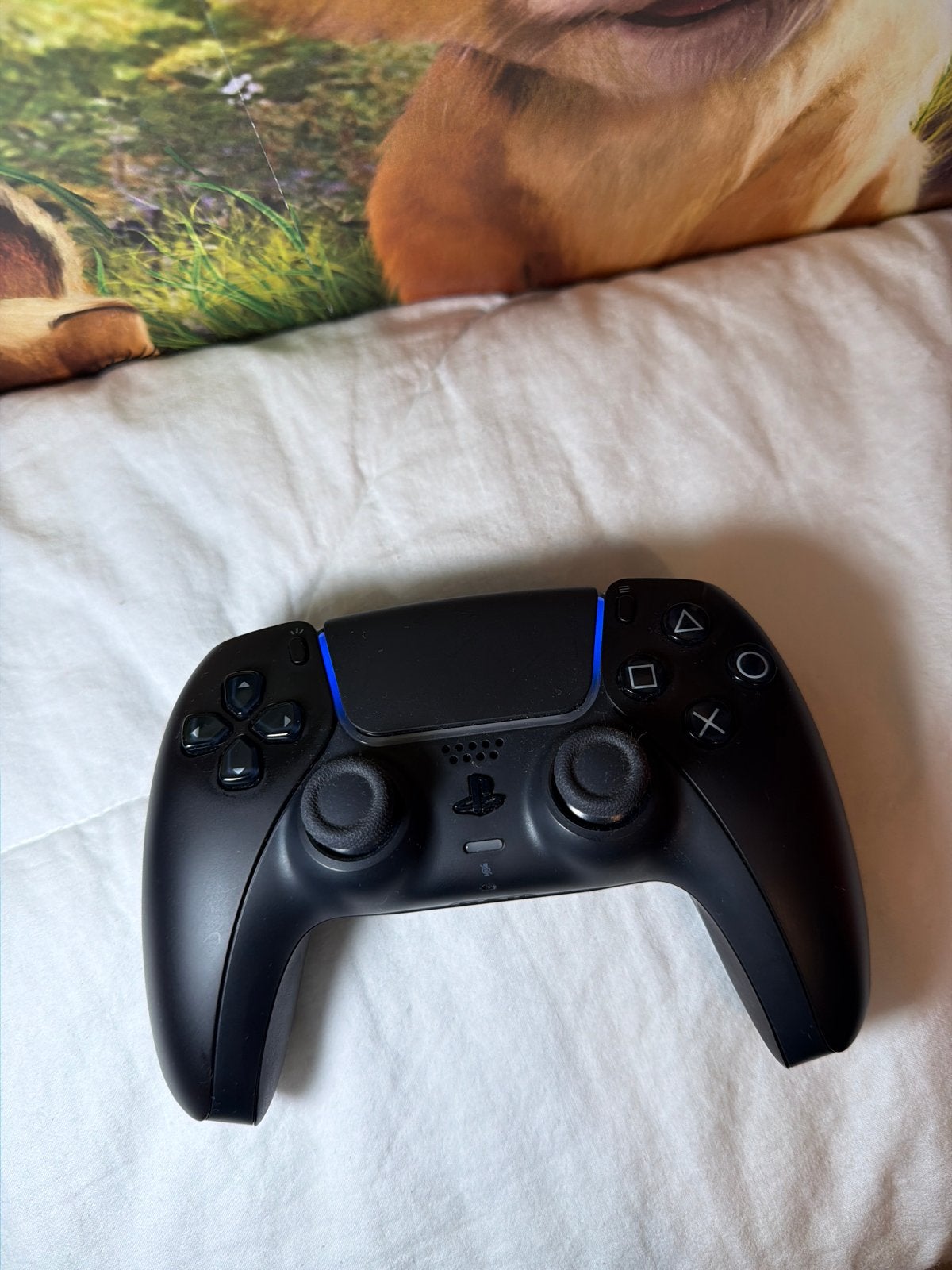 Zwarte PlayStation 5 DualSense Controller - Zo goed als nieu, PlayStation 5, Ophalen of Verzenden, Zo goed als nieuw, Controller