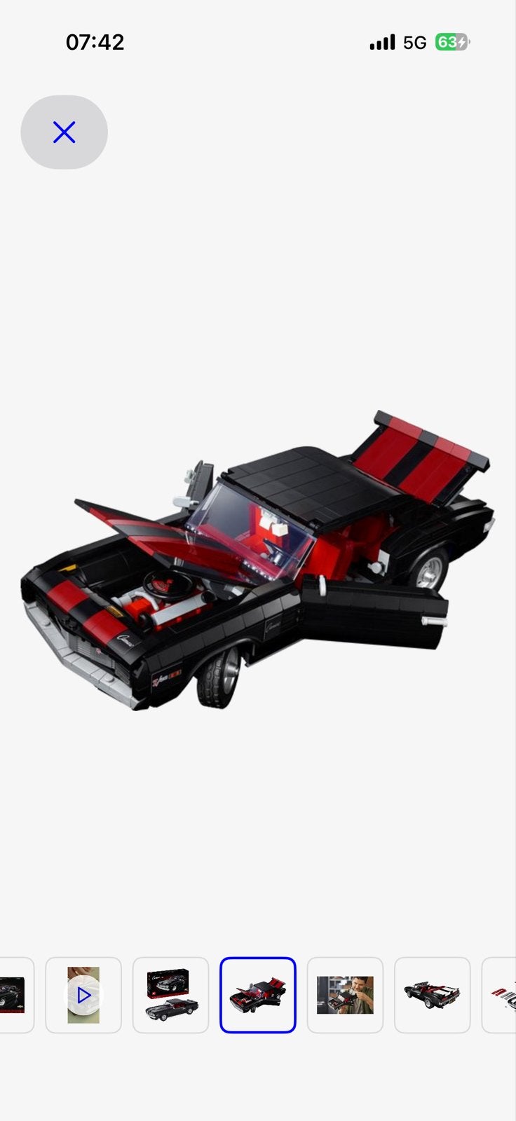 LEGO Icons Chevrolet Camaro Z28 (10304) - Nieuw in doos, Ophalen, Nieuw