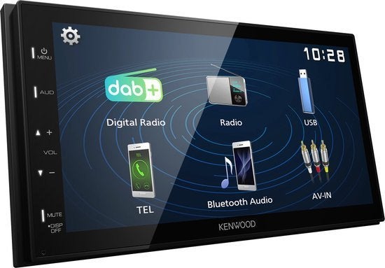 Kenwood DMX129DAB 2 DIN USB Bluetooth, Ophalen of Verzenden, Nieuw