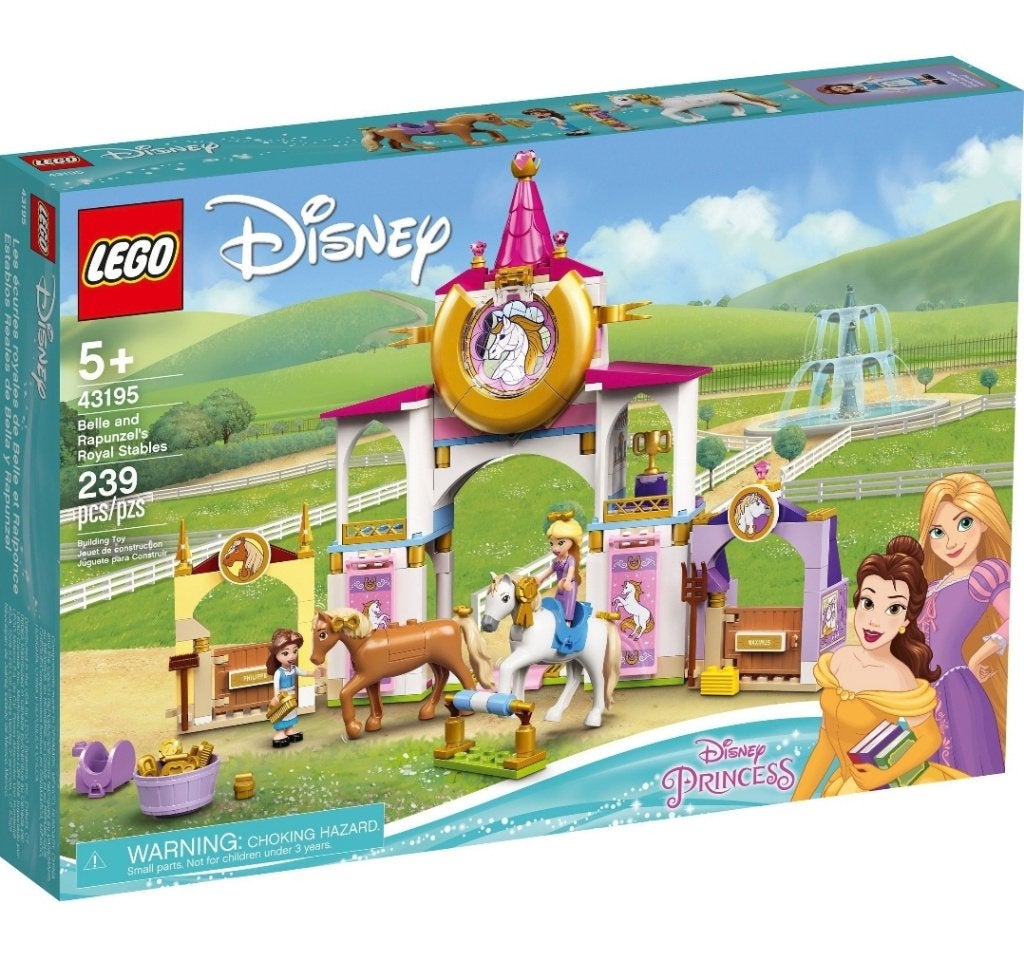 LEGO 43195 DISNEY PRINCESS - Belle & Rapunzels paardenstal, Nieuw, Ophalen of Verzenden, Disney, Complete set