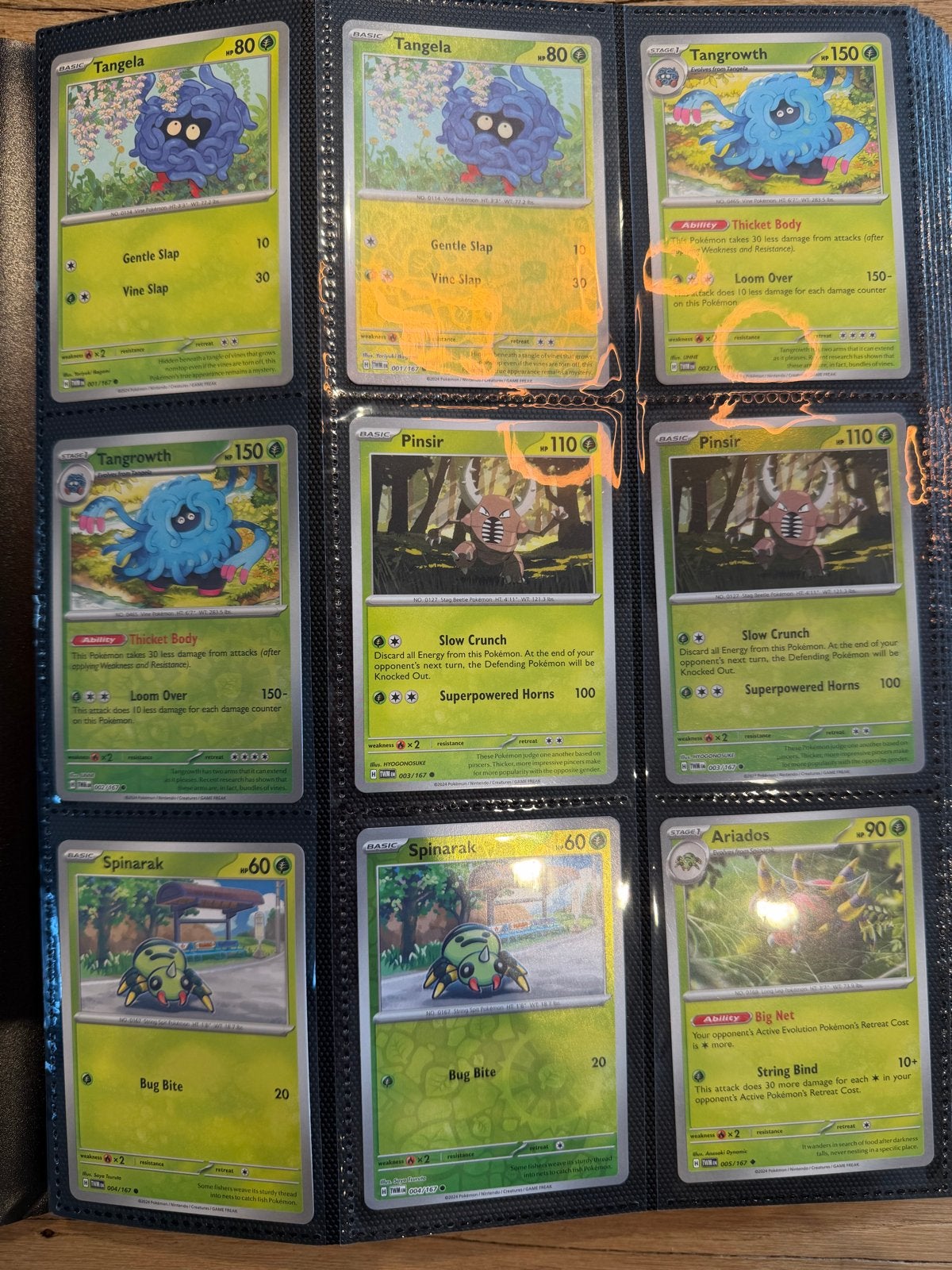Pokemon Twilight Masquerade Base Set + Binder & ETB Dubbelen