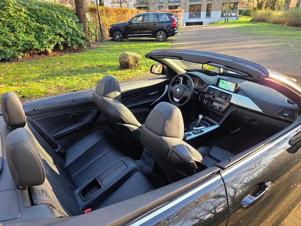 BMW 4-Serie 3.0 440I Cabrio Automaat, Automaat, Achterwielaandrijving, Zwart, 4-Serie