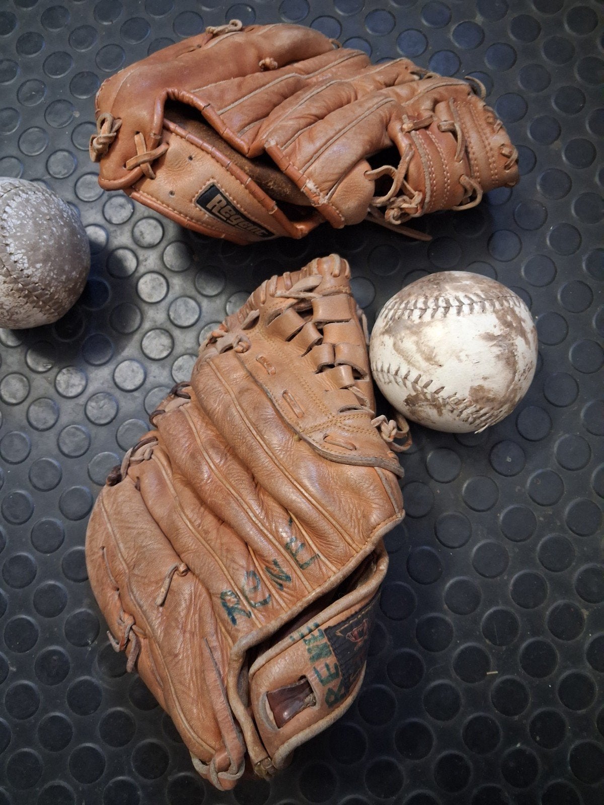 Honkbal handschoenen, Ophalen of Verzenden, Gebruikt