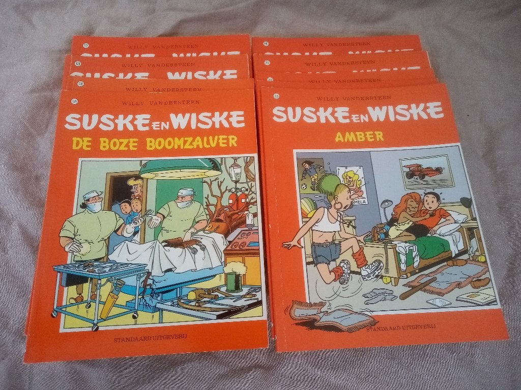 Suske en Wiske, Meerdere stripboeken, Ophalen, Gelezen