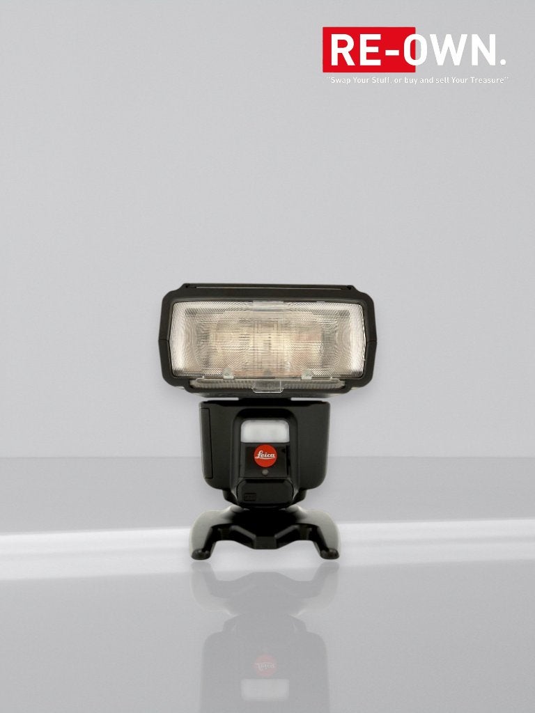 LEICA SF 60 FLITSER 14628 | NIEUWSTAAT | BON + DOOS, Overige merken, ., Externe flitser, Ophalen of Verzenden