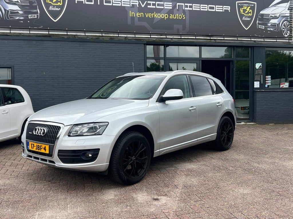 Audi Q5 2.0 TFSI quattro Pro Line # Pano # Led # Trekhaak!, Automaat, Euro 5, Gebruikt, Leder en Stof
