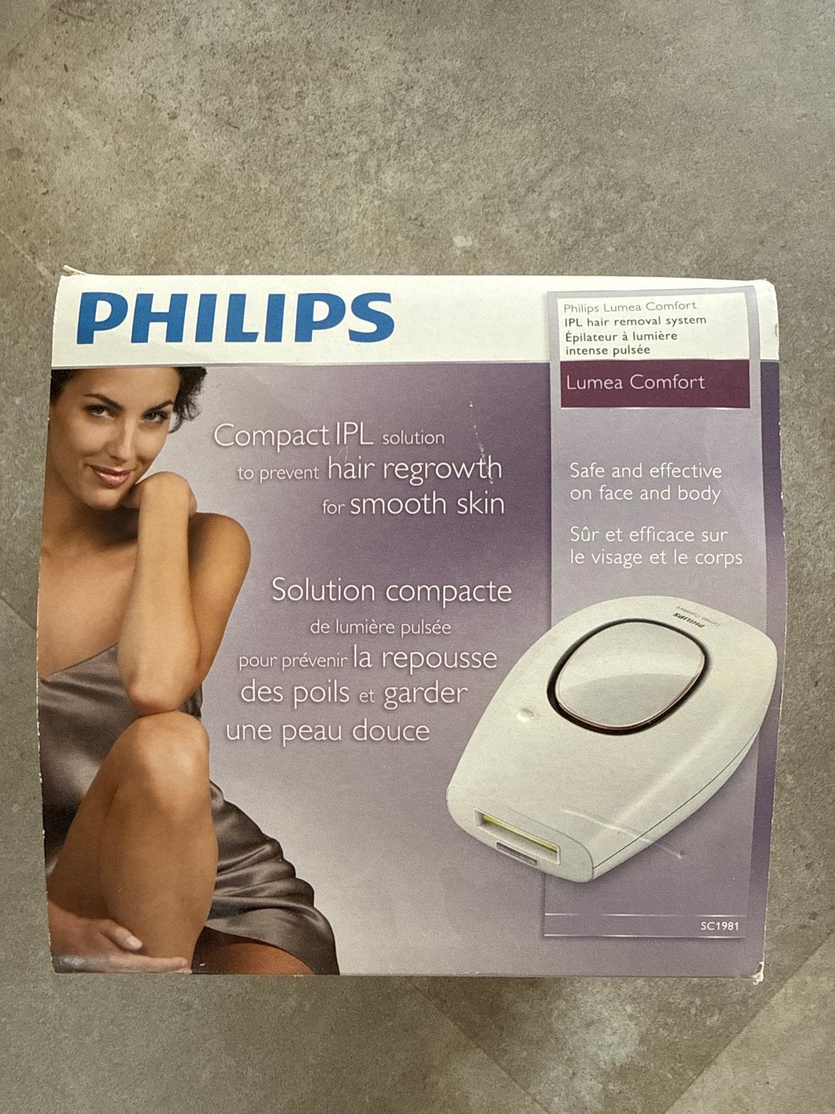 Philips Lumea Comfort IPL ontharingsapparaat SC1981, Ophalen of Verzenden, Zo goed als nieuw, Scheren en Epileren