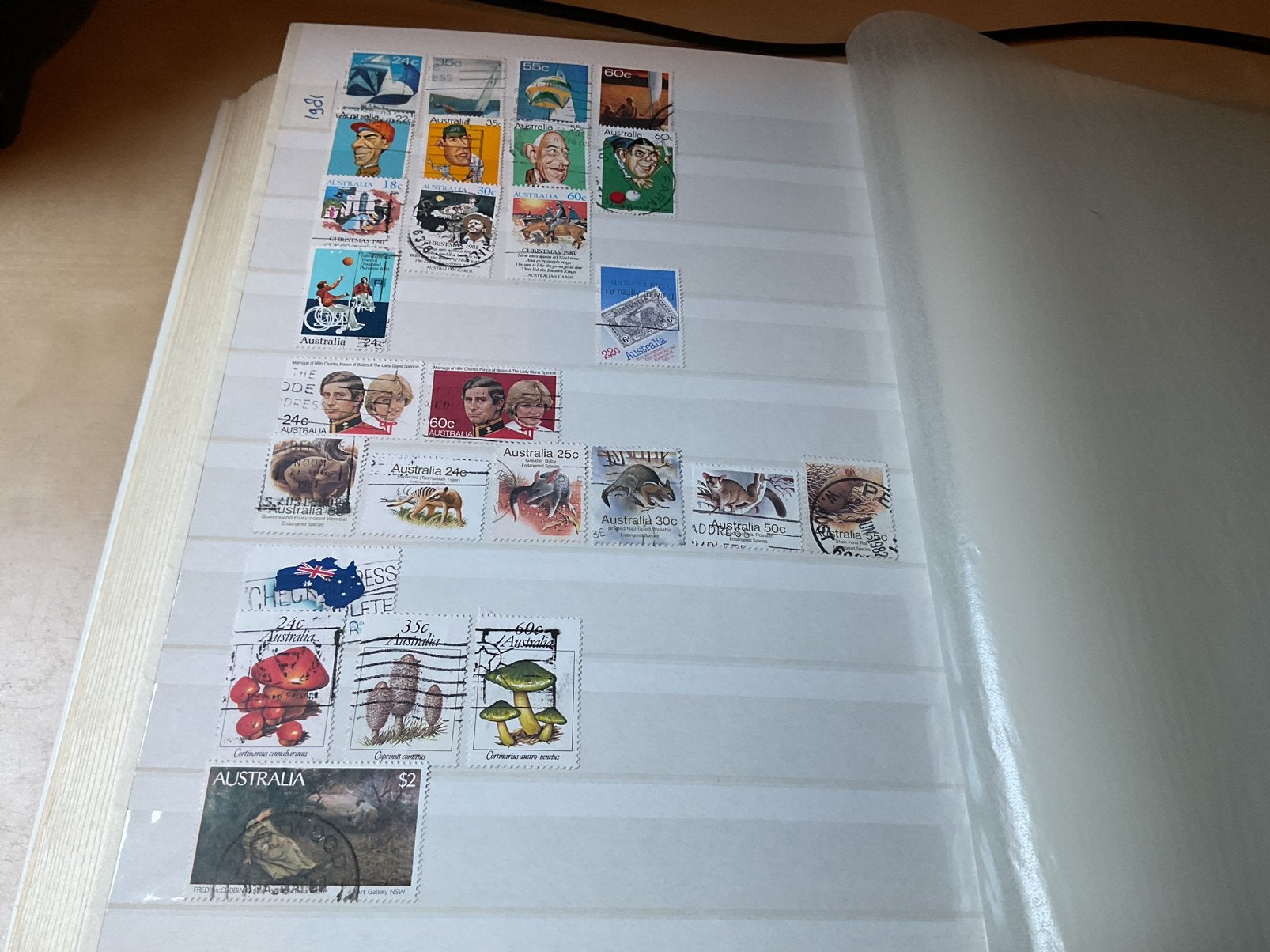 Stockboek Australie, Postzegels en Munten, Postzegels | Volle albums en Verzamelingen, Ophalen of Verzenden, Buitenland