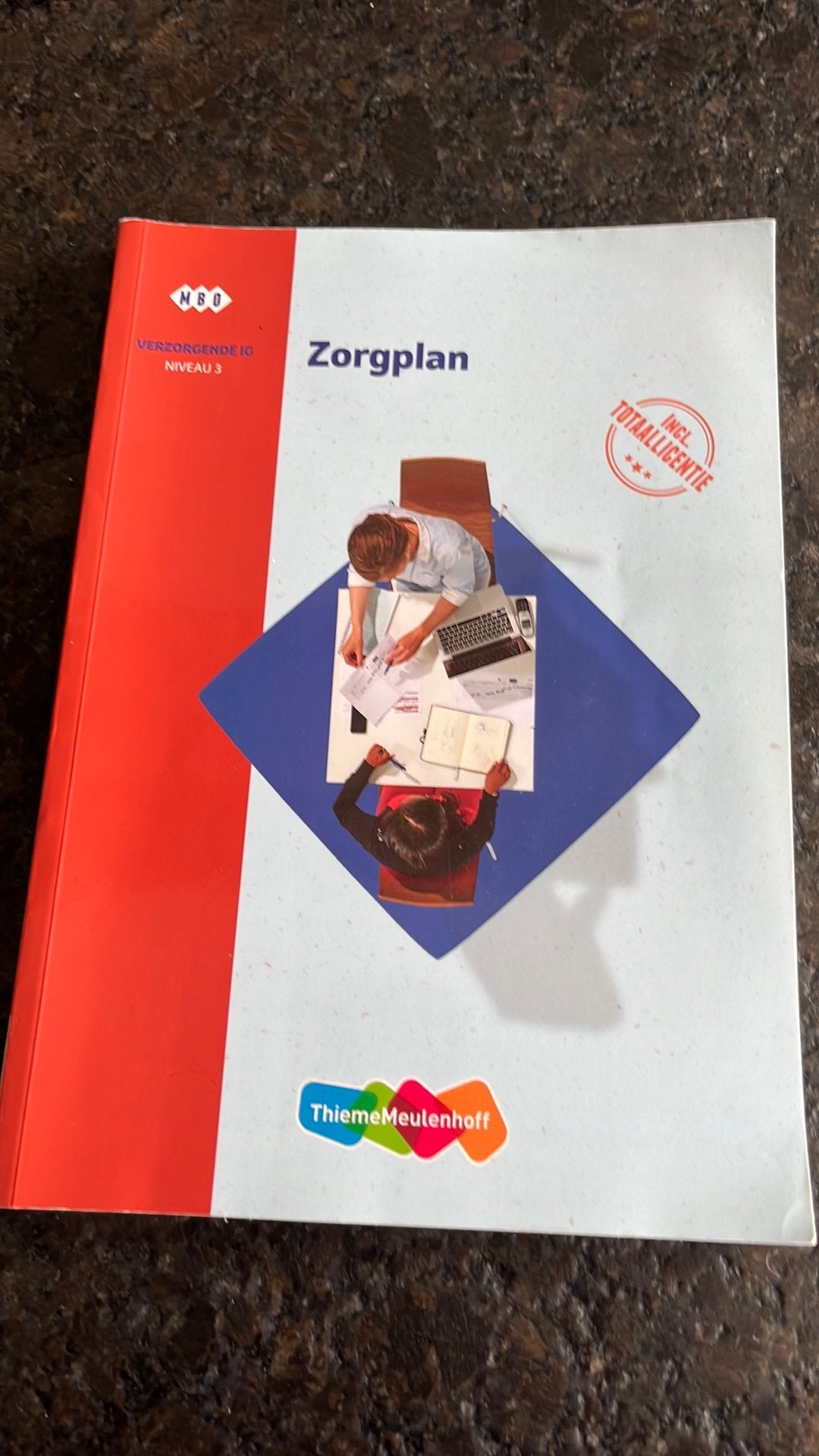 Verzorgende IG   Zorgplan, Boeken, Ophalen of Verzenden, Beta, Zo goed als nieuw, MBO