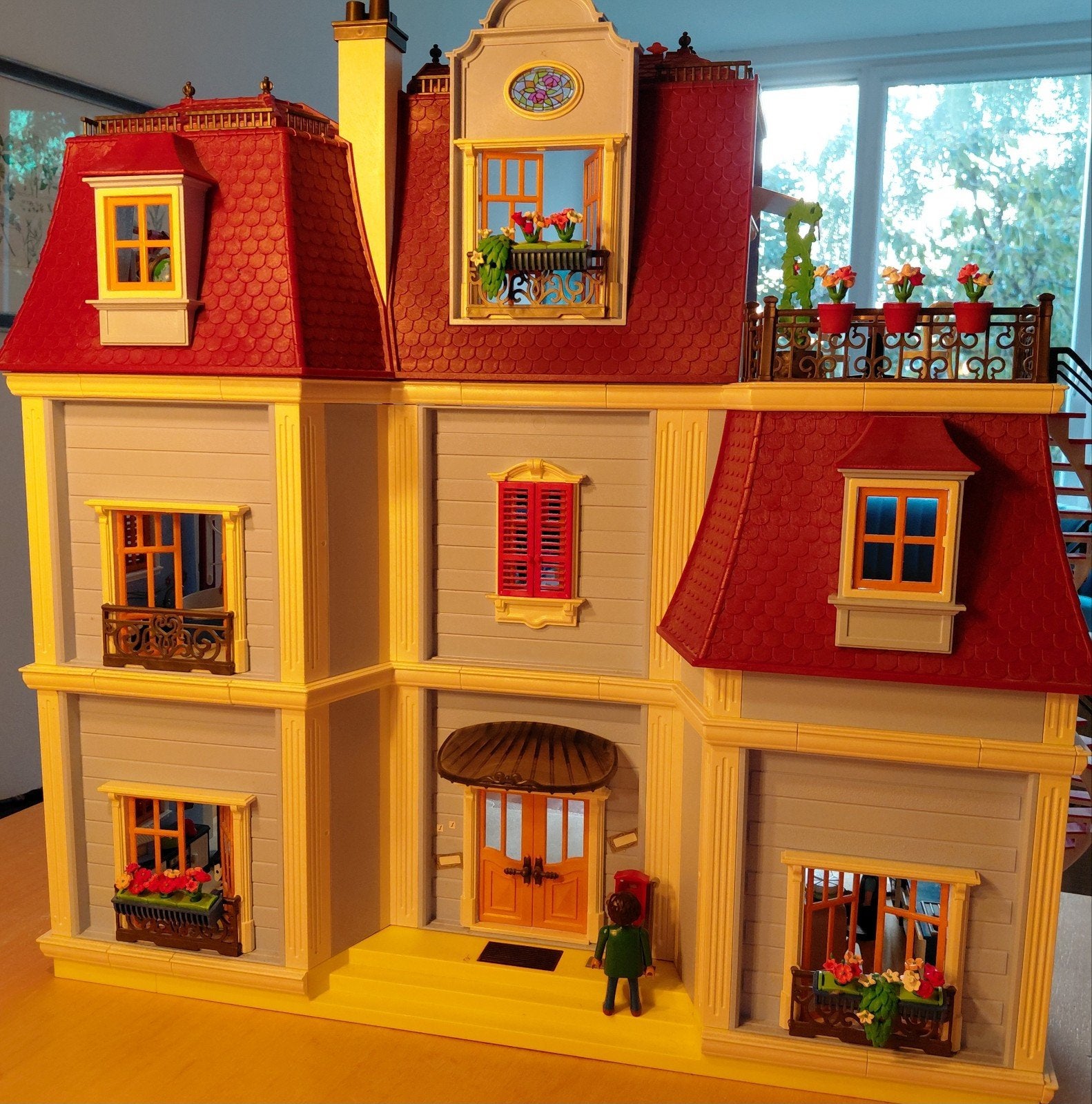 Playmobil Poppenhuis 70205 met inrichting en handlei, Ophalen, Gebruikt, Poppenhuis