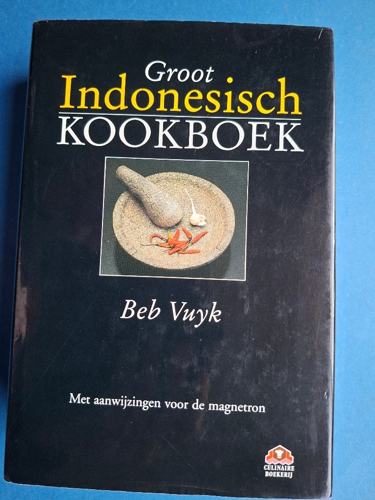 Groot Indonesisch kookboek - Bep Vuyk, Verzenden, Zo goed als nieuw, Azië en Oosters
