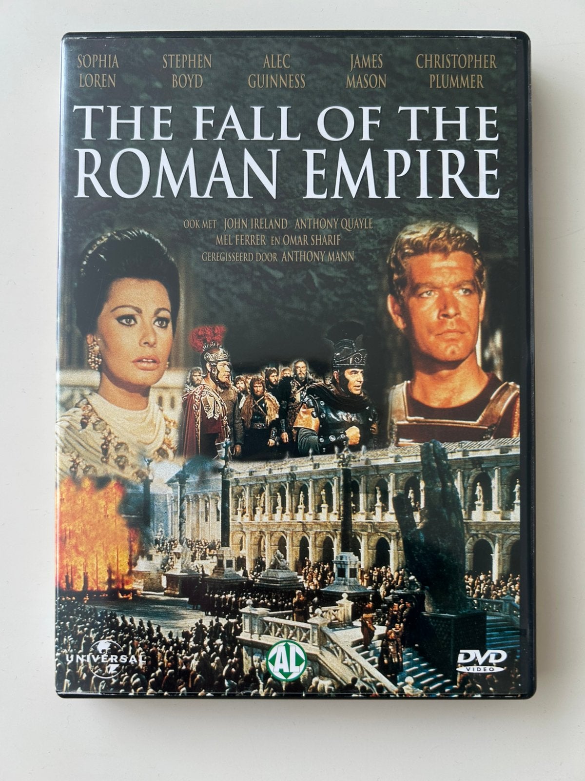 -The Fall of the Roman Empire- v. Anthony Mann, Alle leeftijden, Ophalen of Verzenden, Zo goed als nieuw, Oorlog