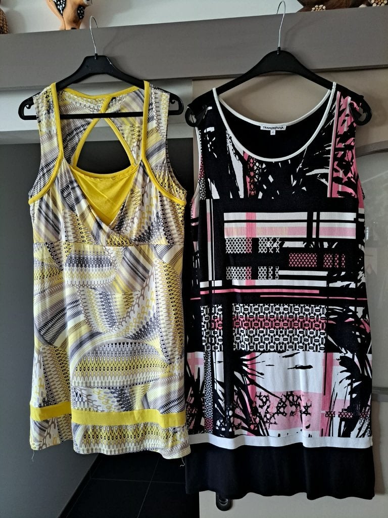 Tramontana of Atmos jurk zonne-, strandjurk, XL, Kleding | Dames, Jurken, Geel, Maat 46/48 (XL) of groter, Ophalen of Verzenden