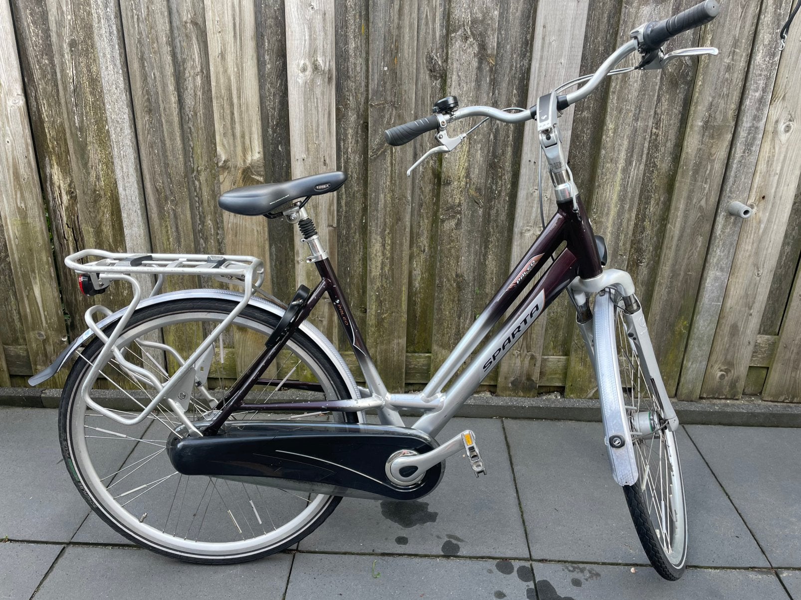 Sparta paleo 28 inch , 8 speed ,frame 57 , vering et cetera, 57 tot 61 cm, Ophalen, Gebruikt, Sparta