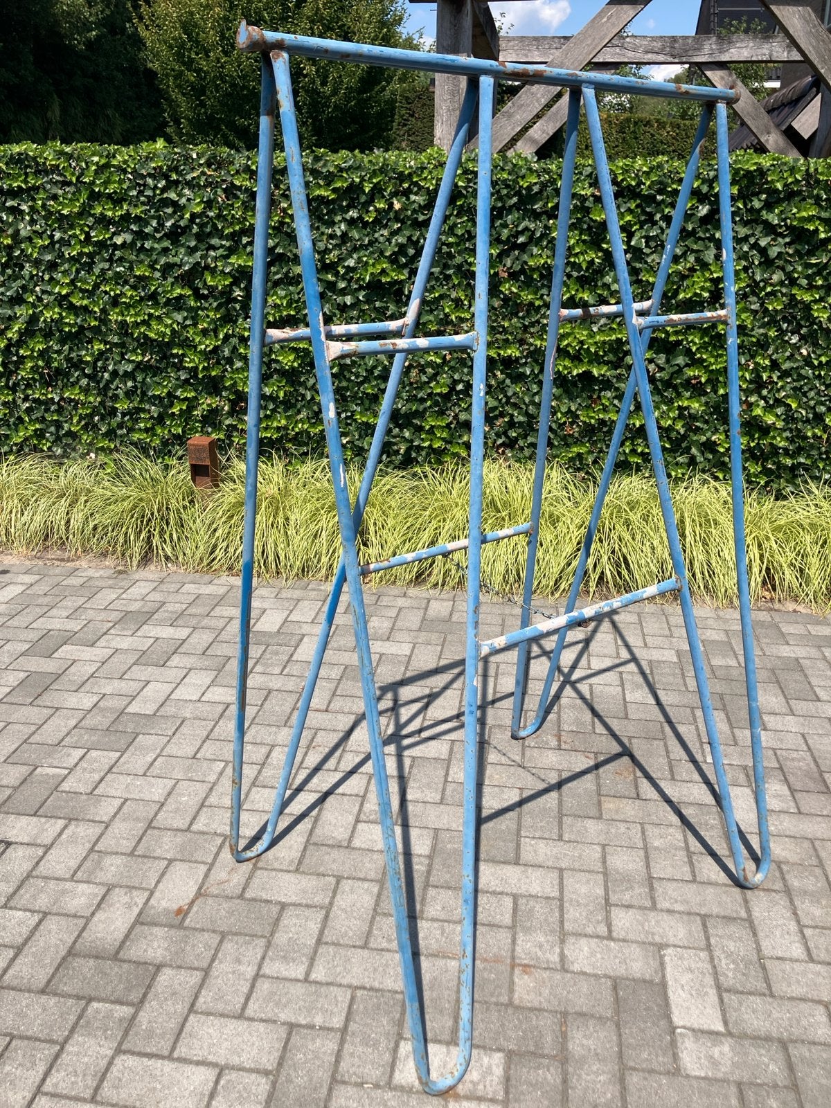 Metsel schragen 6 stuks, Doe-het-zelf en Verbouw, Steigers, Ophalen, Gebruikt, Overige typen, Minder dan 2 meter