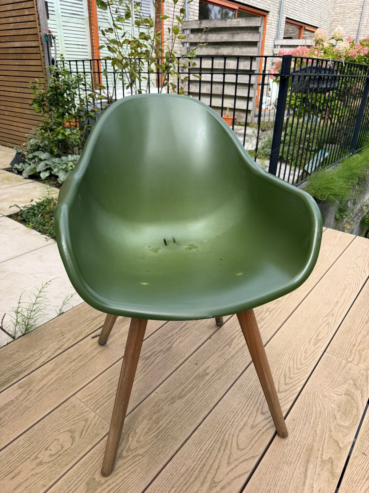 Tuinstoelen 4 stuks, Ophalen, Gebruikt, Kunststof