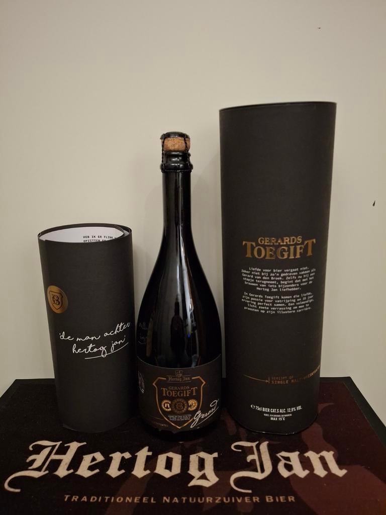 Hertog Jan Gerards Toegift 2021, Verzamelen, Ophalen of Verzenden, Nieuw, Flesje(s), Hertog Jan