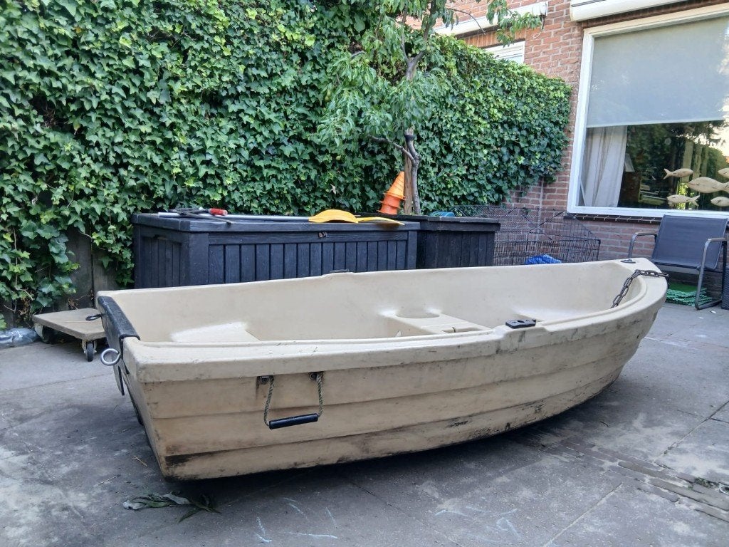 stoel, Ophalen, Kunststof, Gebruikt, Wit