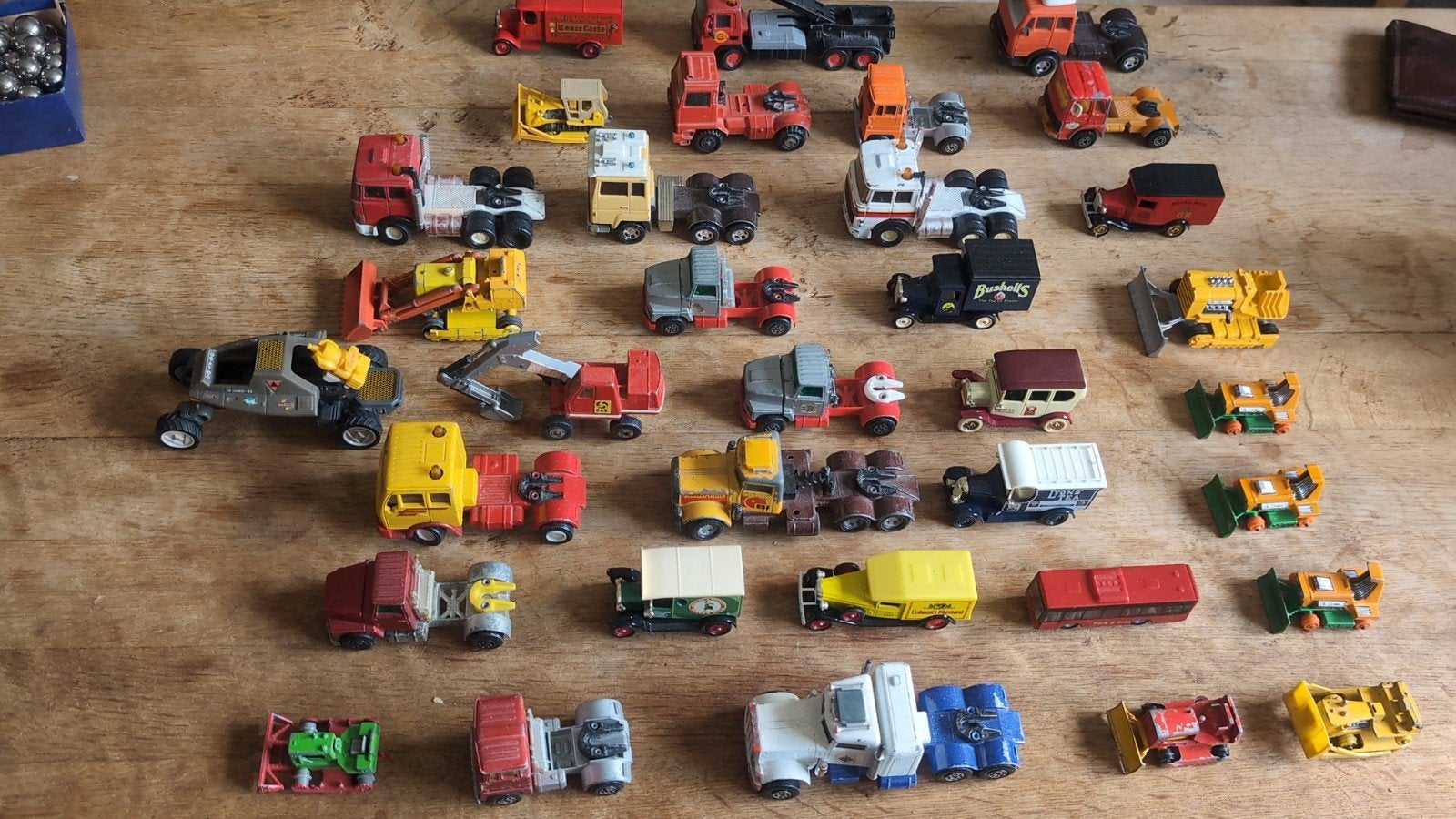 Matchbox en diverse merken miniatuurvoertuigen - partij, Ophalen of Verzenden, Gebruikt, Jongen of Meisje