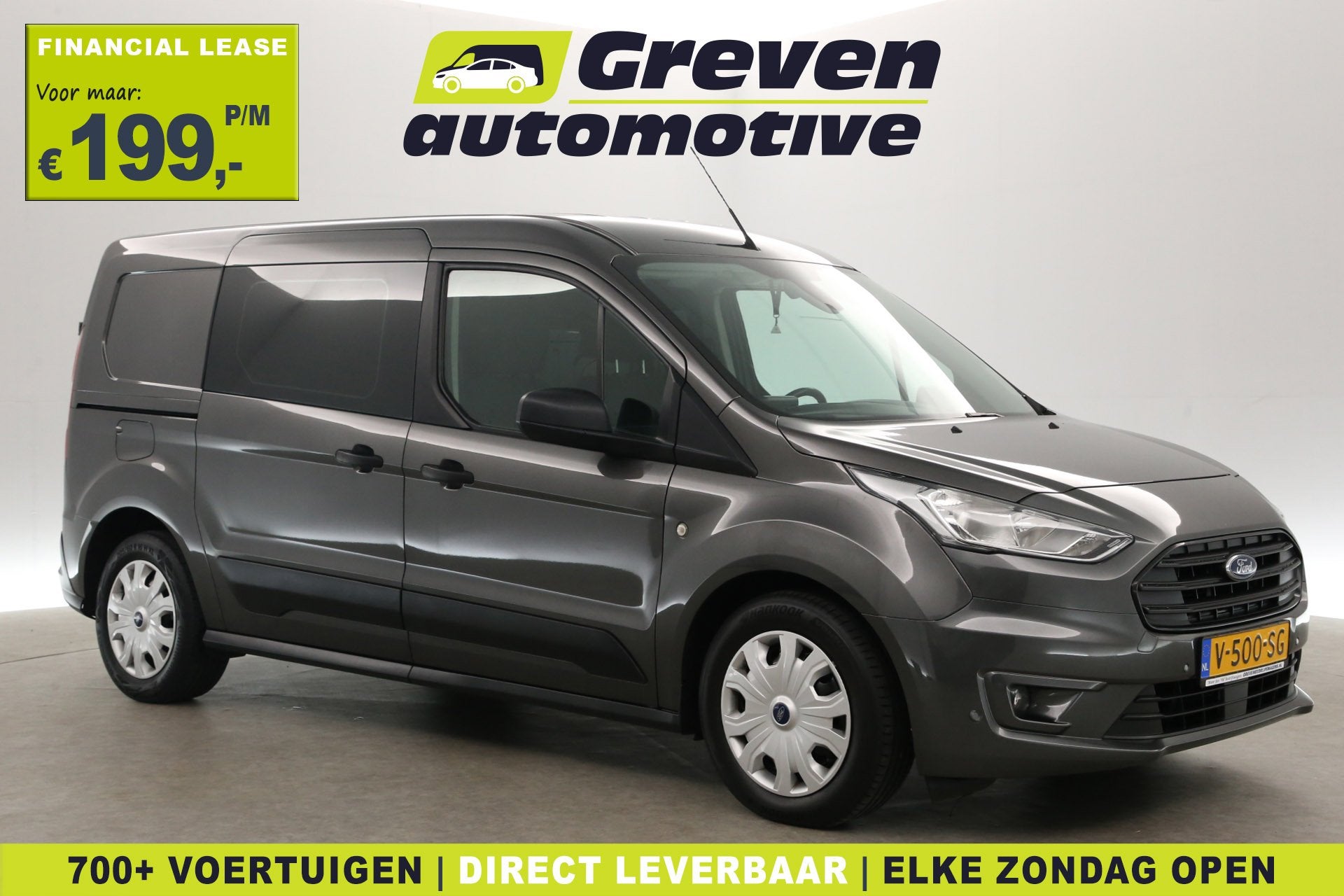 Ford Transit Connect 1.5 EcoBlue L2 | Airco | Cruise | Camer, Auto's, Euro 6, 4 cilinders, Parkeersensor, Origineel Nederlands